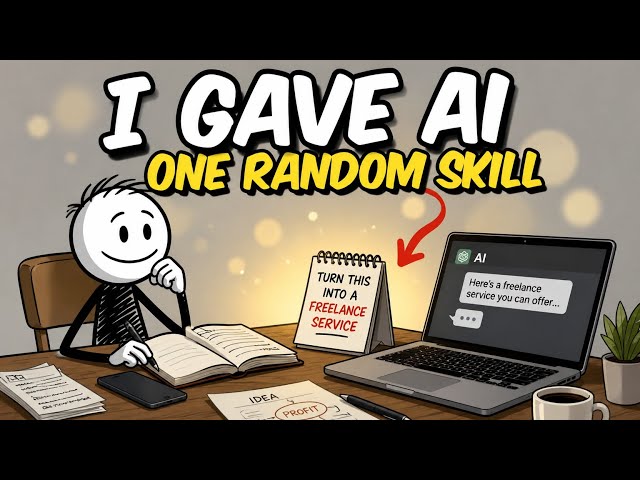 I gave AI one random skill.... what did it create?🤔 