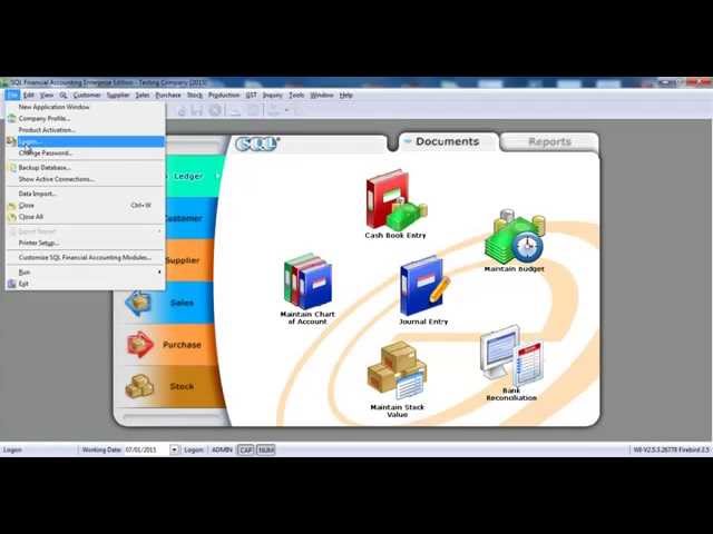 Syntax Technologies  SQL GST v03 Upgrade To SQL GST Module