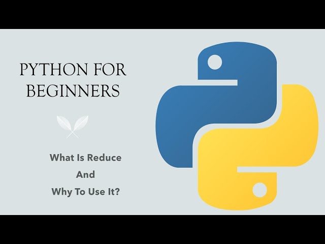 #65 Python for Beginners: Magic of REDUCE in Python