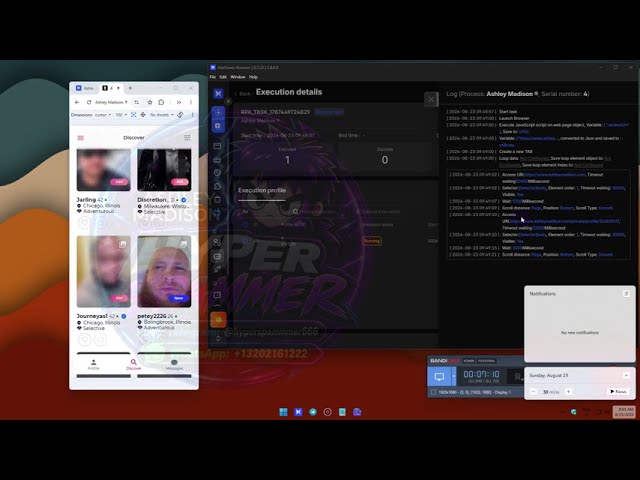 Ashley Madison RFA = Robotic Process Automation - AdsPower Hyper