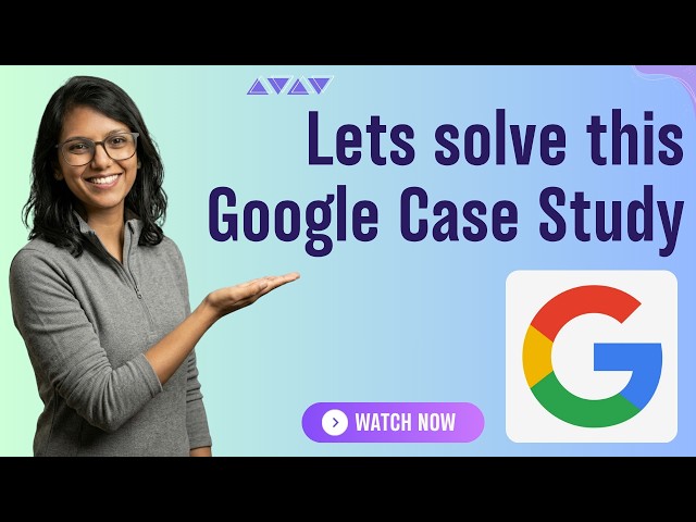 Google Asked This Product Case Study — Can You Solve It?