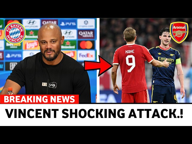 Vincent Kompany Reacts to Bayern 2-2 Arsenal | “We Should Have Won” Champions League | ARSENAL NEWS