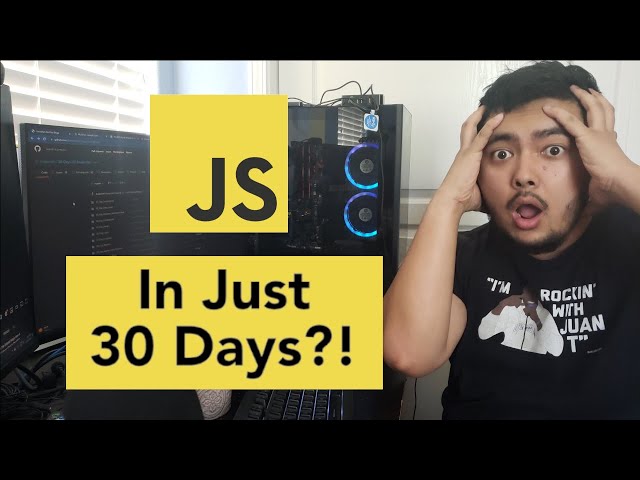 How to Learn JavaScript in JUST 30 DAYS!!! (1 Week Update)