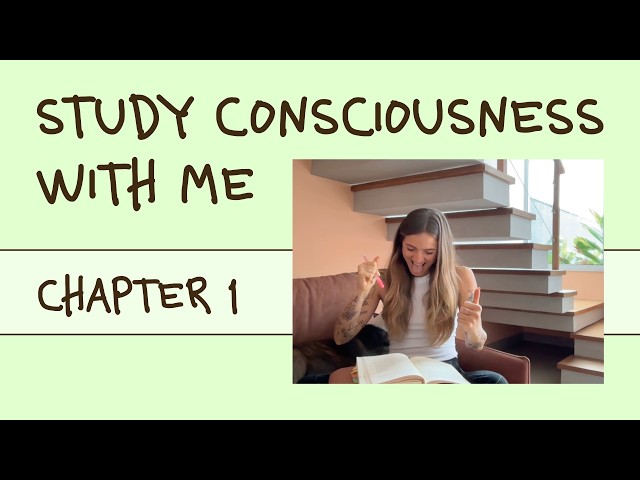 Chapter 1: The Consciousness of Consciousness (part 3)