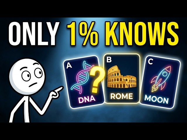 GUESS THE ANSWER! 🧠 50 General Knowledge Questions | Ultimate Trivia Quiz