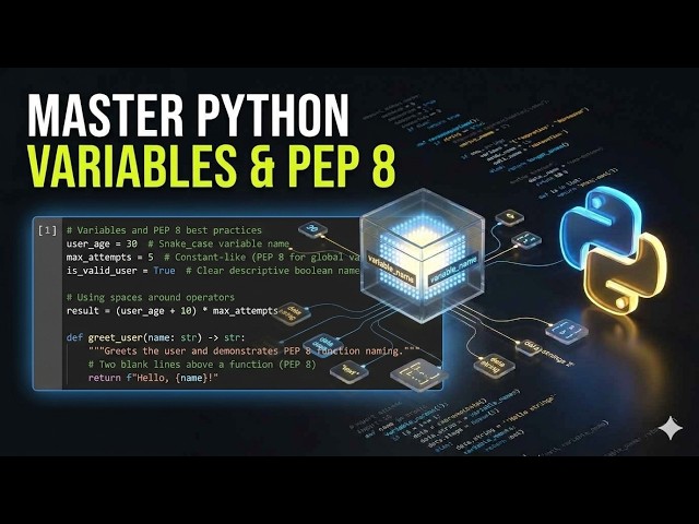 Understanding Python Variables, Dynamic Typing, PEP 8 Naming Rules & Assignment | The Analytics Flow
