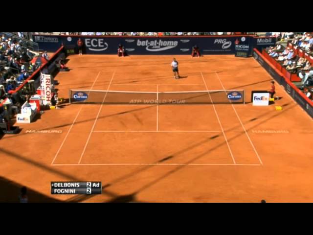 ATP Amburgo - Prodezza Fabio Fognini - Livetennis.it