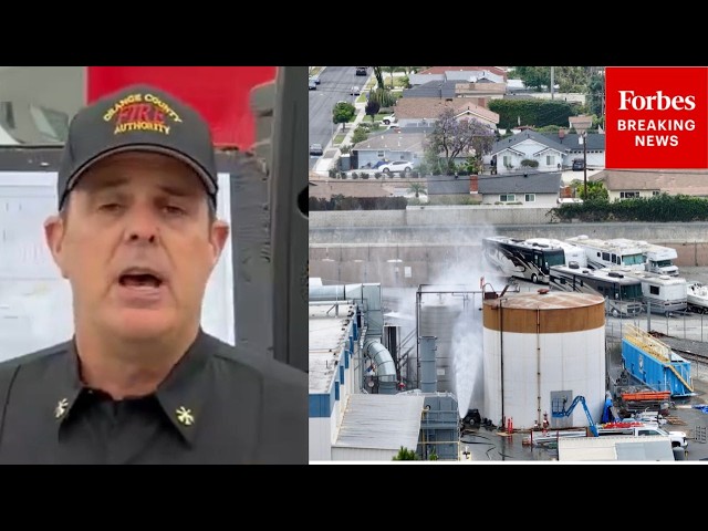 BREAKING NEWS: Orange County, CA, Unified Incident Commander Gives Update On Chemical Leak