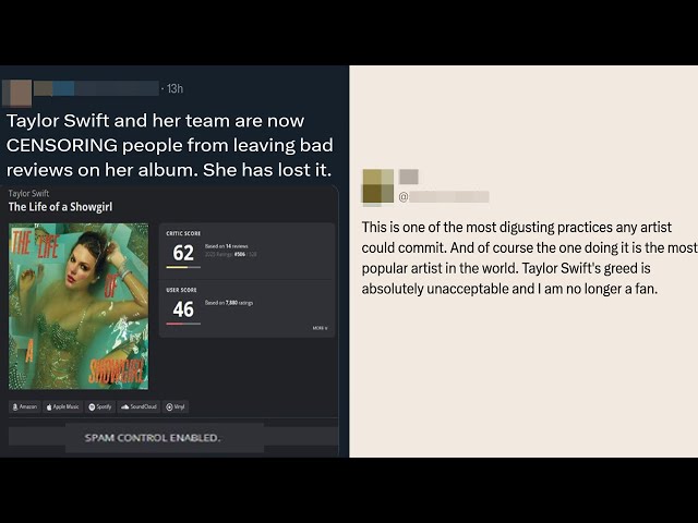 The Taylor Swift Meltdown