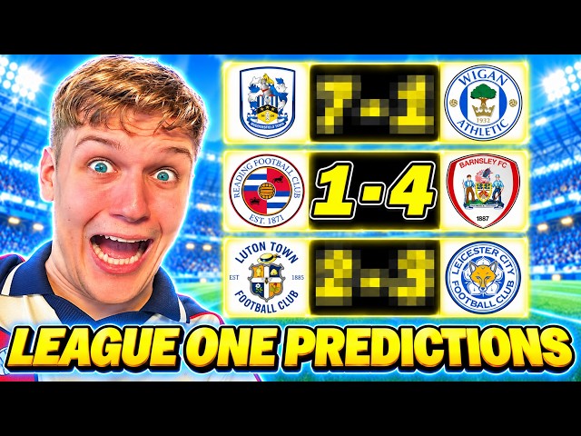 LEAGUE ONE PREDICTIONS!