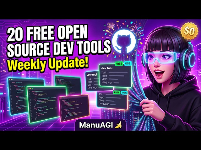 Top Dev Tool Projects : Claude Code, Caveman, Page Agent, Webiny, Rampart, Godcoder & Tine