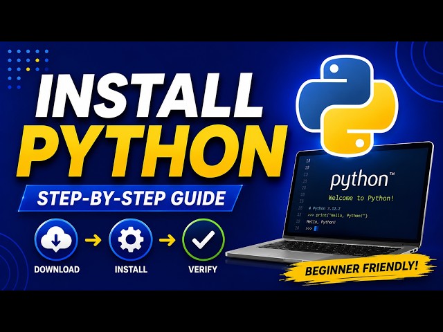 How to Download and Install Python | Python Programming for Beginners #1