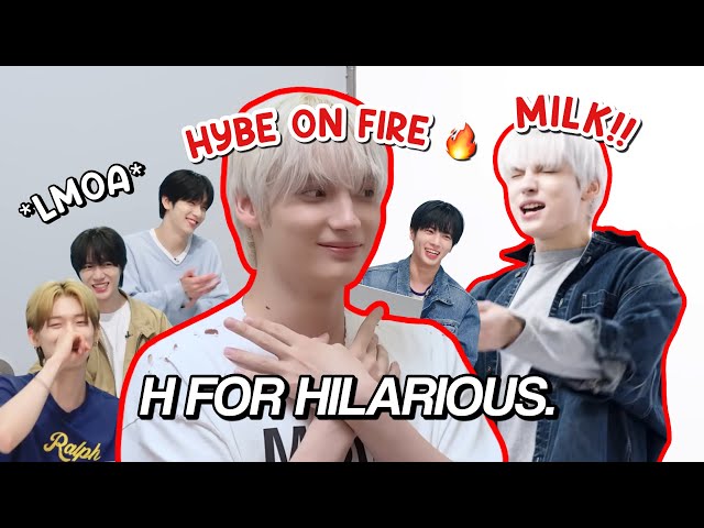 [TXT] The H in Hueningkai stands for HILARIOUS