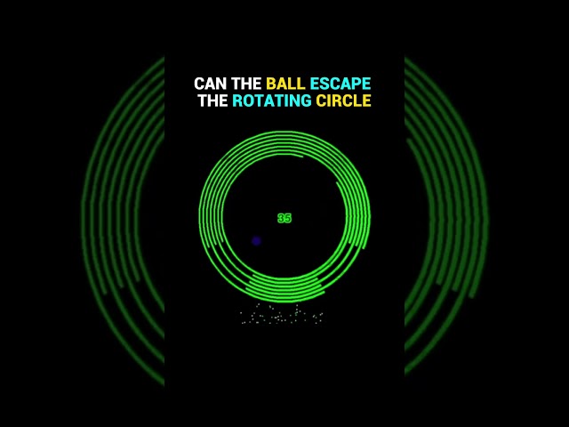 This Ball Escaped the Impossible Maze! #asmr #vibecoding #pygame #python #asmr #adhd #song #sound