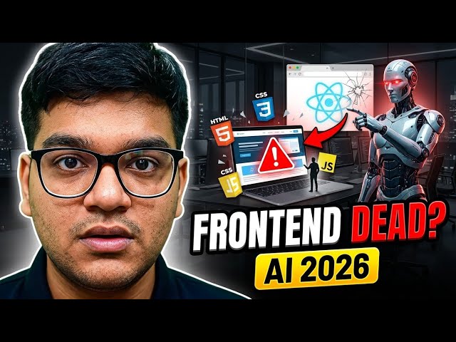 🤖 Will AI Replace Frontend Developers in 2026? Real Truth 🚨