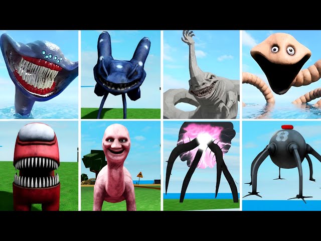 SCP MORPH New Sea Monster Update | How To Get All 8 Scp Morphs In SCP MORPH | El Gran Maja