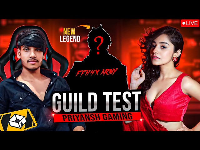 🔴DAY 28 NIGHT LIVE PRIYANSH IS LIVE BR & CS CUSTOM  GUILD TEST PLUS REACTION ON YOUR GAME