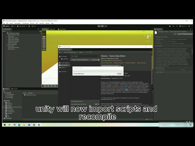 Unity | Installing the Plugin from Asset Store | Charon