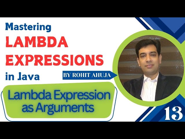 Passing Lambda Expression as Arguments