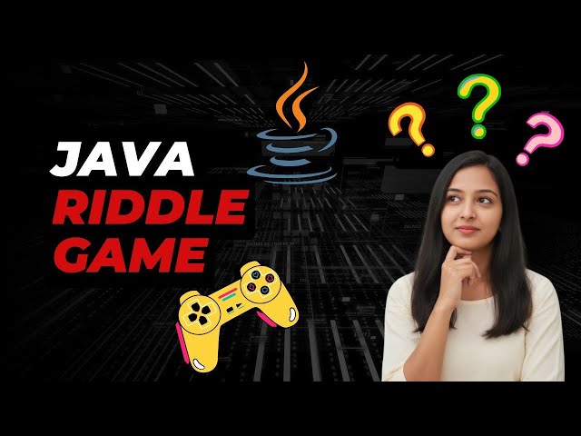 ✨ Riddle Game in Java | Fun Java Project for Beginners