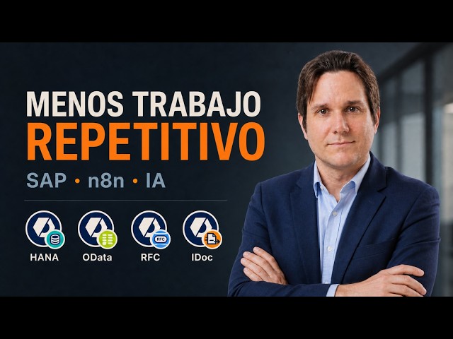 Menos tareas repetitivas: cómo unir n8n, SAP e IA en el trabajo diario