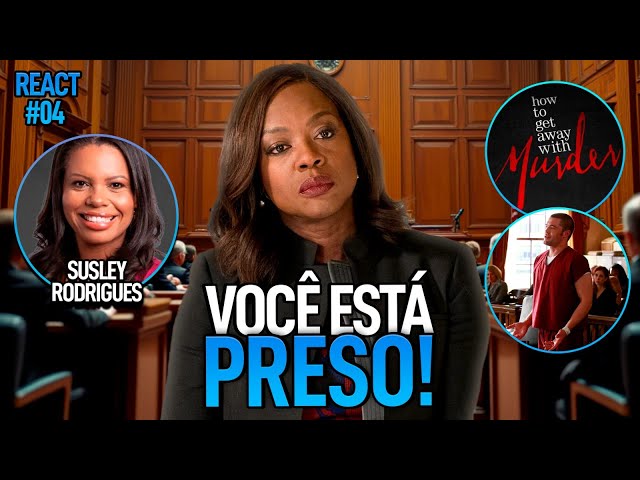 REACT #04 | ADVOGADA CRIMINALISTA REAGE A CENAS DE HOW TO GET AWAY WITH MURDER | #ACHISMOS