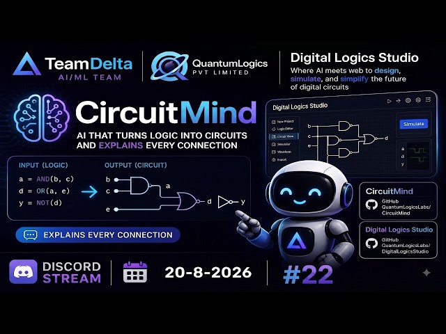 TeamDelta - CircuitMind Discord Stream #22 (08/20/2026)