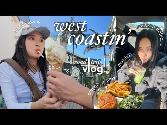 west coast roadtrip to LA | cafés, thrifting, snackies