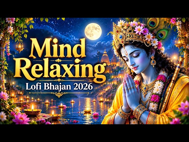 Shri Krishna Govind Hare Murari Lofi | Non-Stop Peaceful Krishna Bhajans