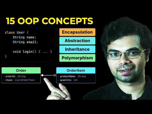 OOP was HARD until I Learned these 15 Concepts