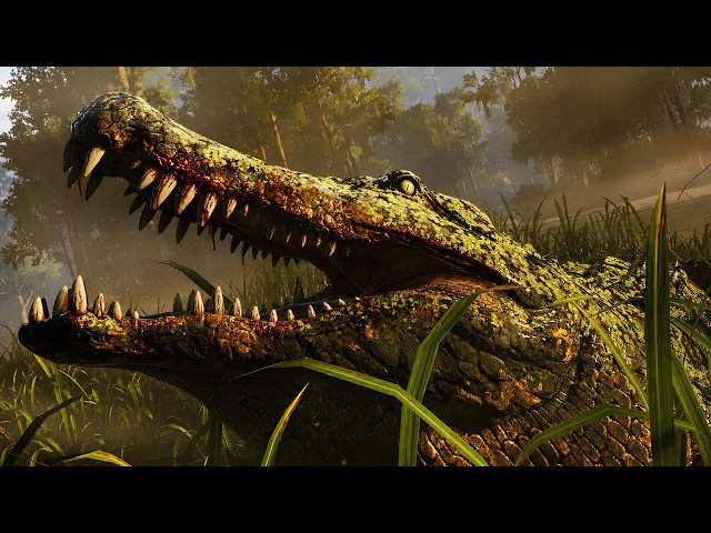 Young Deinosuchus and the Deadly Swamp | The Isle Evrima 🐊