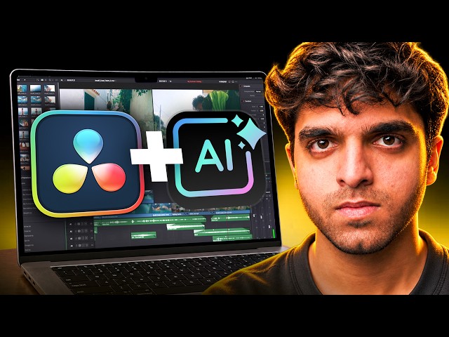 How I Edit Videos 10x Faster in DaVinci Resolve with AI (MCP Tutorial)