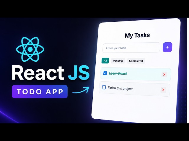 Build a React To-Do App with Local Storage (Hooks)