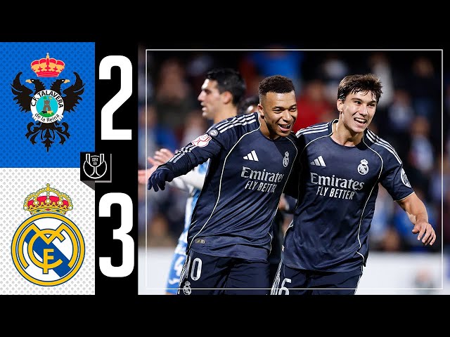 RESUMEN | Talavera 2-3 Real Madrid | Copa del Rey