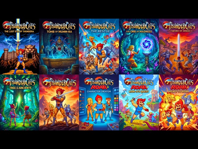 The Evolution of THUNDERCATS Games (1987-2021)