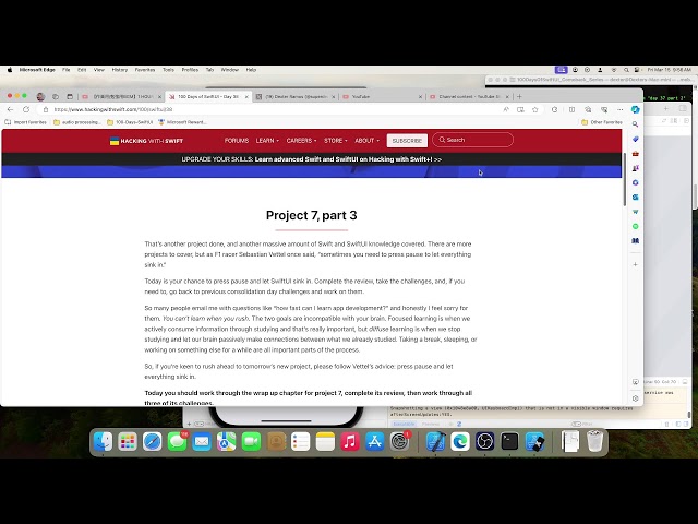 Dekideks - 100DaysOfSwiftUI - Comeback Series - Day 38 - Project 7 part 3