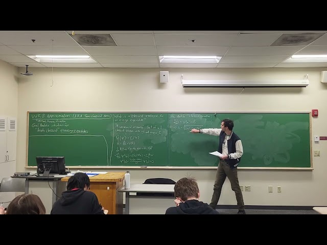 WKB Lecture