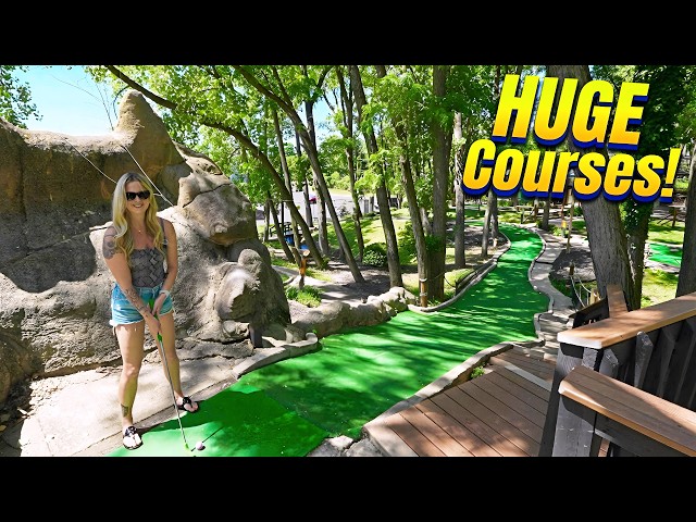 This Mega Mini Golf Match Did Not Go As Expected!