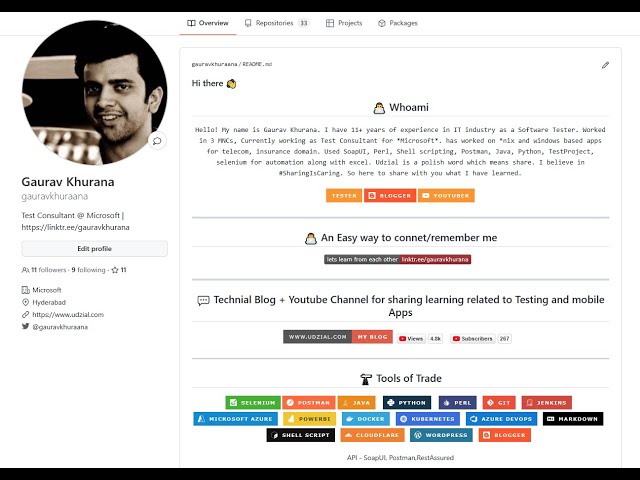 How to make your GitHub Profile look better