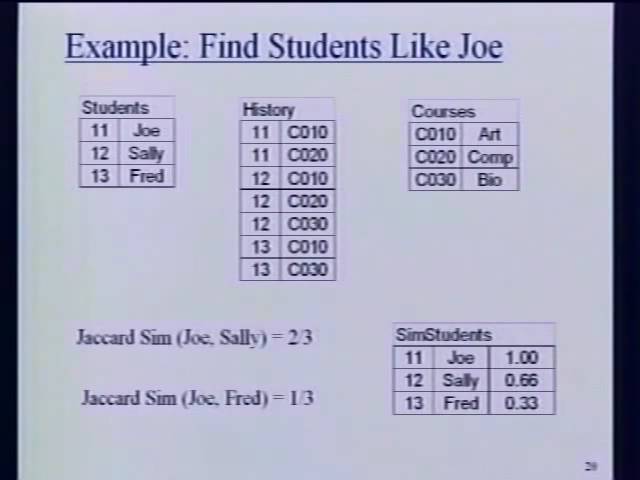 Flexible Recommendations in CourseRank