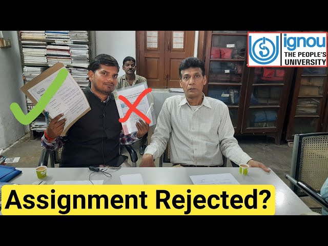 How to make IGNOU assignment | Special conversation in IGNOU office | How to submit IGNOU assignm...