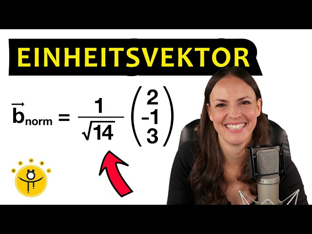 Vektoren normieren einfach erklärt – Einheitsvektor berechnen