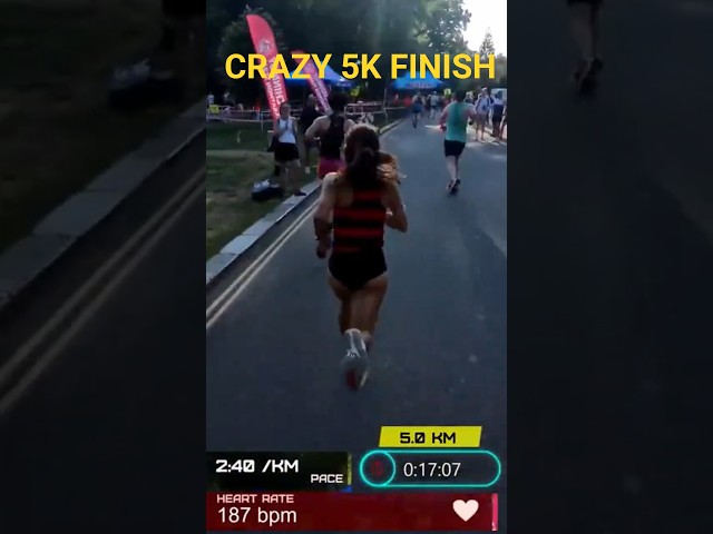 INSANE FINAL 1KM FOR SUB 17 5K?!