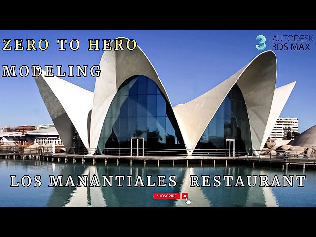 Modeling Training|3D's Max Tutorials| Modeling of Los Manantiales restaurant