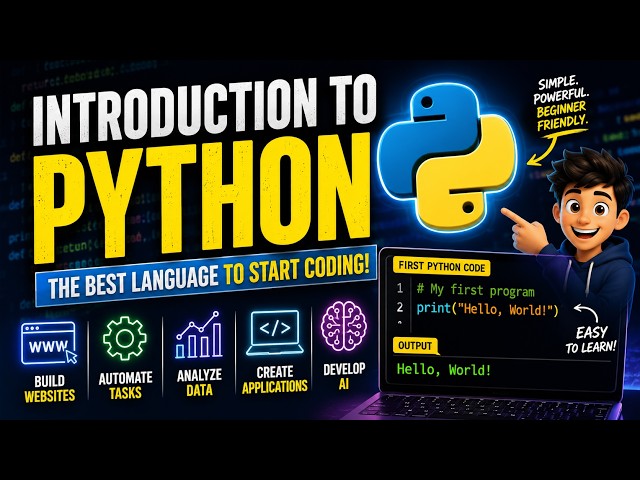 Introduction to Python: Your First Step into Programming