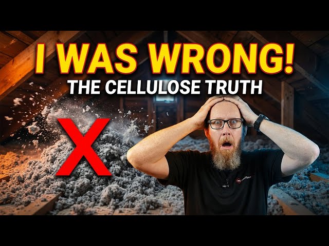 I Was Wrong About Cellulose Insulation - Here's Why