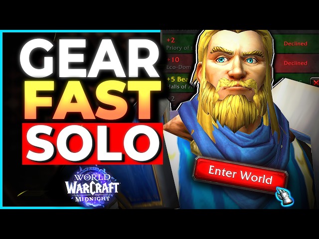 How To Gear 275+ ALL BY YOURSELF! No Group Content Needed! Season 1 Midnight