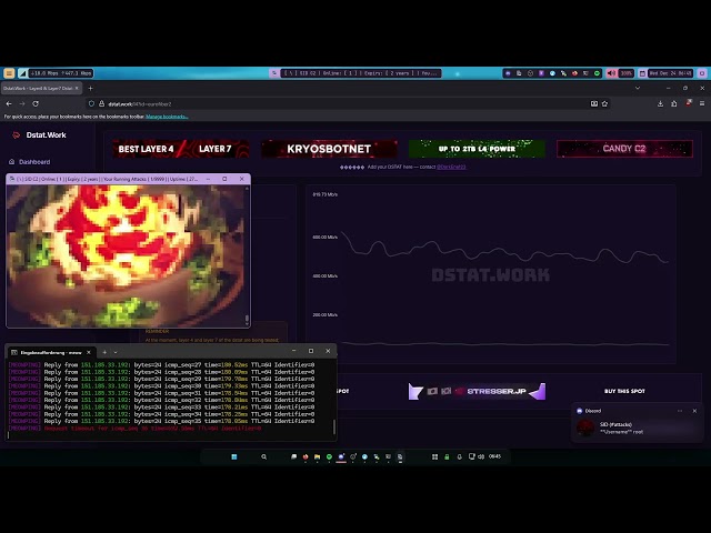 SID C2 VS 800 GBPS DSTAT /BOTNET SHOWCASE 2025 BEST BOTNET C2