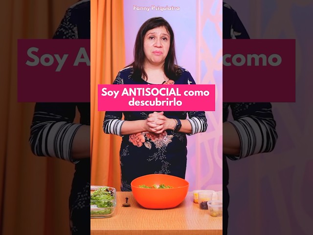 Soy ANTISOCIAL cómo descubrirlo #antisocial #personalidad #psquiatra #psicologia