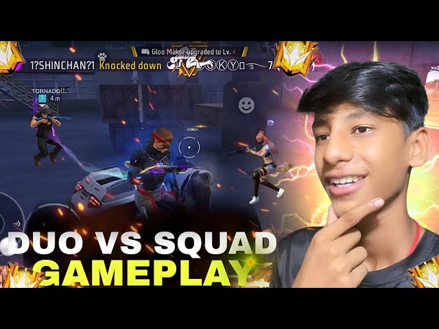 DUO VS SQUAD GAMEPLAY IN MASTER LOBBY 😱 | GYANI VIKERZ 